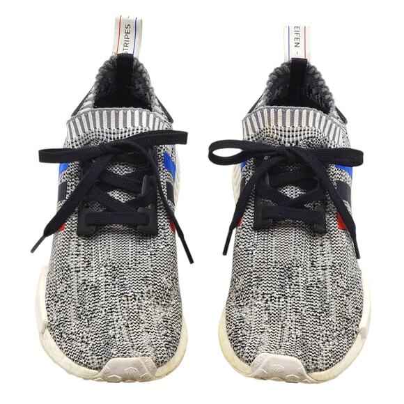 Adidas Nmd R1 BB2888 Primeknit Ultraboost Sneakers Gray US 9.5 - Preowned main image 8